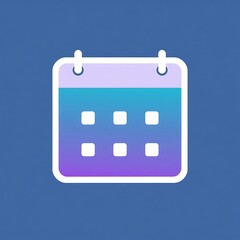 Modern Calendar Icon Design 