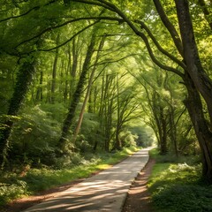 Fototapeta premium path in the woods