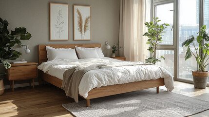 Luxury and cozy bedroom