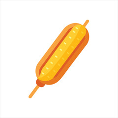  Classic Corndog Icon for Creative Projects