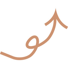 Upward Trend Arrow Graphic 