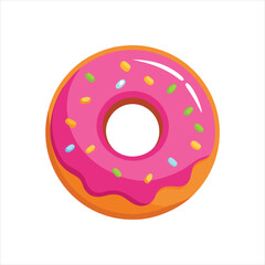 Delicious Donut Icon for Sweet Themed Graphics