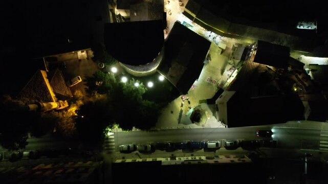 Stari Most at Night 