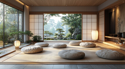 Japanese living room style