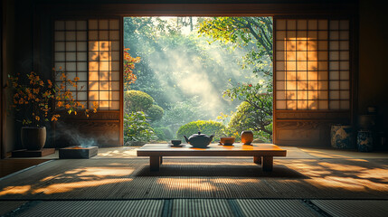 Japanese living room style