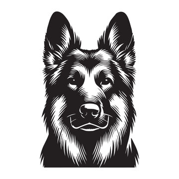 recommend clip art: German Shepherd Dog Silhouette
