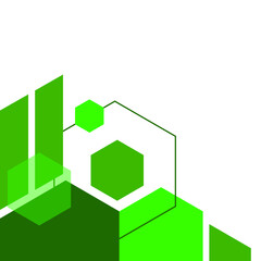 Hexagon Modern Corner