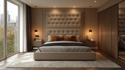 Fototapeta premium Luxury bedroom