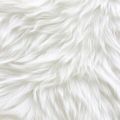 Obraz premium Soft fur close-up artistic white background studio environment high-quality texture aesthetic appeal