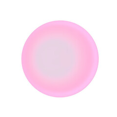 Fototapeta premium Abstract pastel purple sphere graphic design element on transparent background