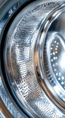 589. 102. a close-up of a washing machine drum, close-up shot, isolated on a white background, --ar 9:16 --v 6.1 Job ID: fbdccff3-ca00-483d-8fcb-40a9ab756a35