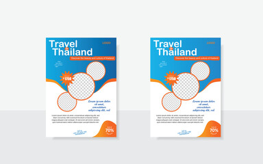 Travel Flyer Layout