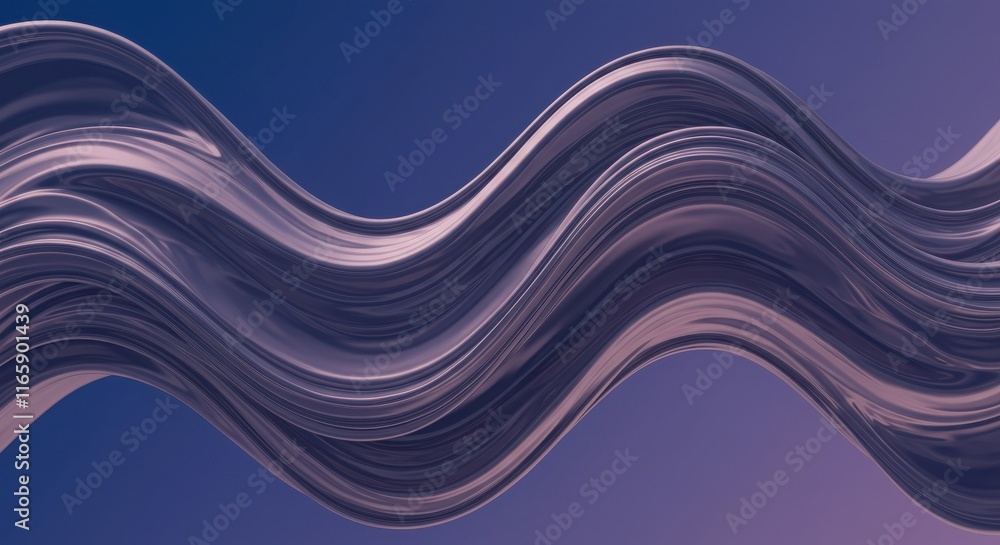 Poster 3d style a dynamic minimalist modern abstact background, abstract wavy background animation - smooth