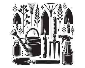 Gardening tools 10.eps