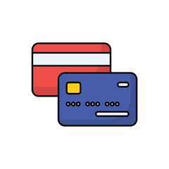 Credit Cards vector icon