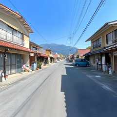 Scenic Village Street Photo
