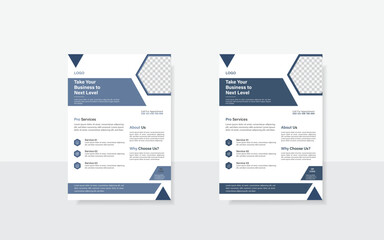 Business Corporate Flyer Template Design