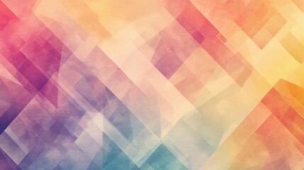 Abstract background with colorful geometric shapes and soft textures.
