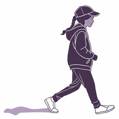 silhouette of a child