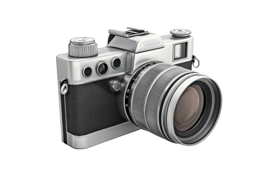 Film Camera Ready for Action