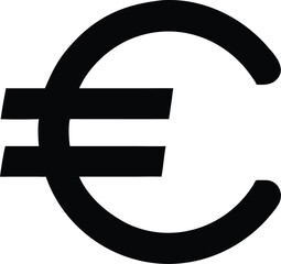 Euro Sign Icon - Sleek European Currency Symbol