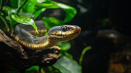 Fototapeta premium Authentic Serpent Natural Setting