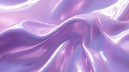 Fototapeta premium Draped Lavender Silk Fabric Abstract Texture