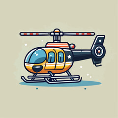 helicopter in flight