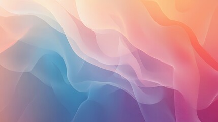 Obraz premium Abstract Pastel Wave Background Design