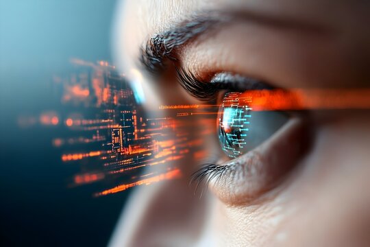 Captivating digital canvas showcasing a futuristic landscape of cascading data matrices holographic projections and quantum computing arrays