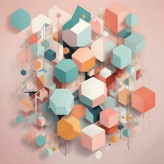 Obraz premium 3d render of a building