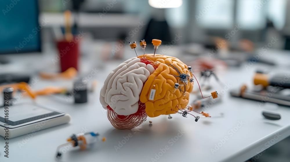 Poster biomedical engineering laboratory exploring cutting edge brain computer interfacing systems neural c
