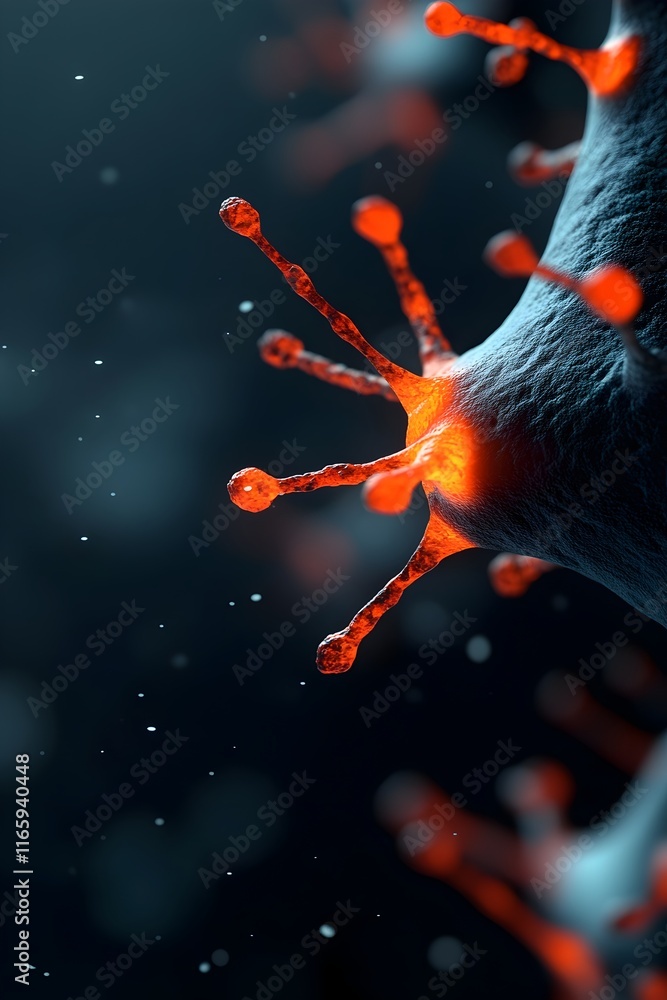 Poster cutting edge digital canvas powered by interconnected neural webs and intelligent ecosystems
