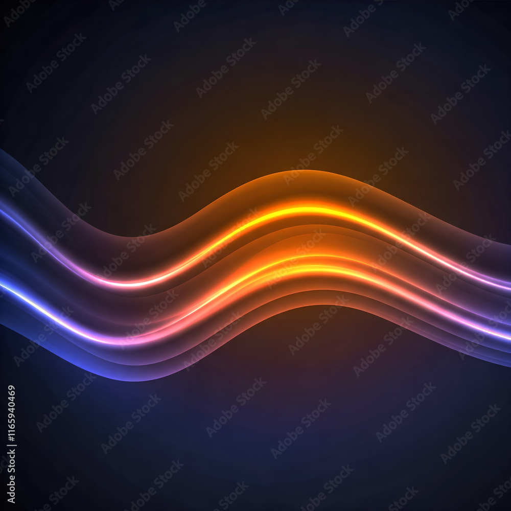 Poster gradient futuristic abstract background