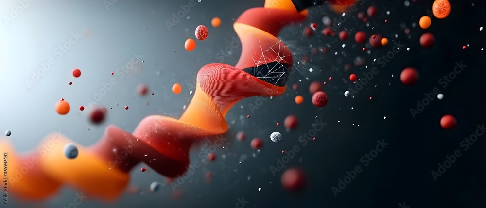 Poster captivating digital realm with vibrant holographic data structures quantum entanglement simulations 