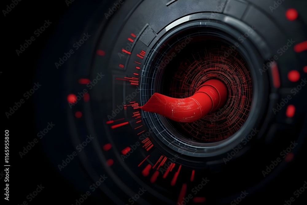 Poster futuristic digital domain featuring complex algorithmic structures intricate digital textures and dy