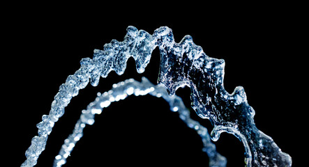 Playing fountain water closeup basic resources background