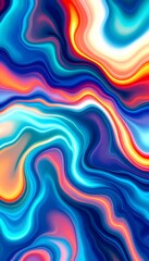 Obraz premium abstract colorful background with waves