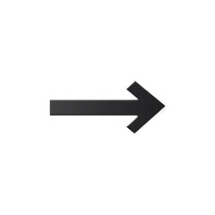 a simple black arrow pointing to the right.