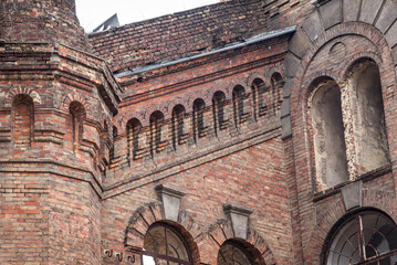Obraz premium Ruins of the Krayan factory located in Odessa. Ukraine