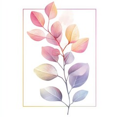 Botanical wedding stationery