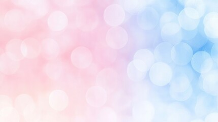 Obraz premium Gentle pastel colors blend into a calming bokeh background ideal for artistic or relaxing settings