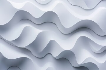 
Minimalist background for business cards with white paper and gray geometric patterns, a perfect mockup template, top view, high resolution.