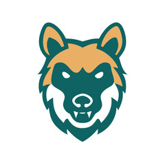 Design a cunning hyena mascot logo.