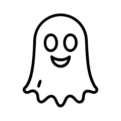 Design a glowing ghost mascot logo.