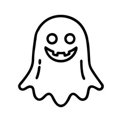 Design a glowing ghost mascot logo.