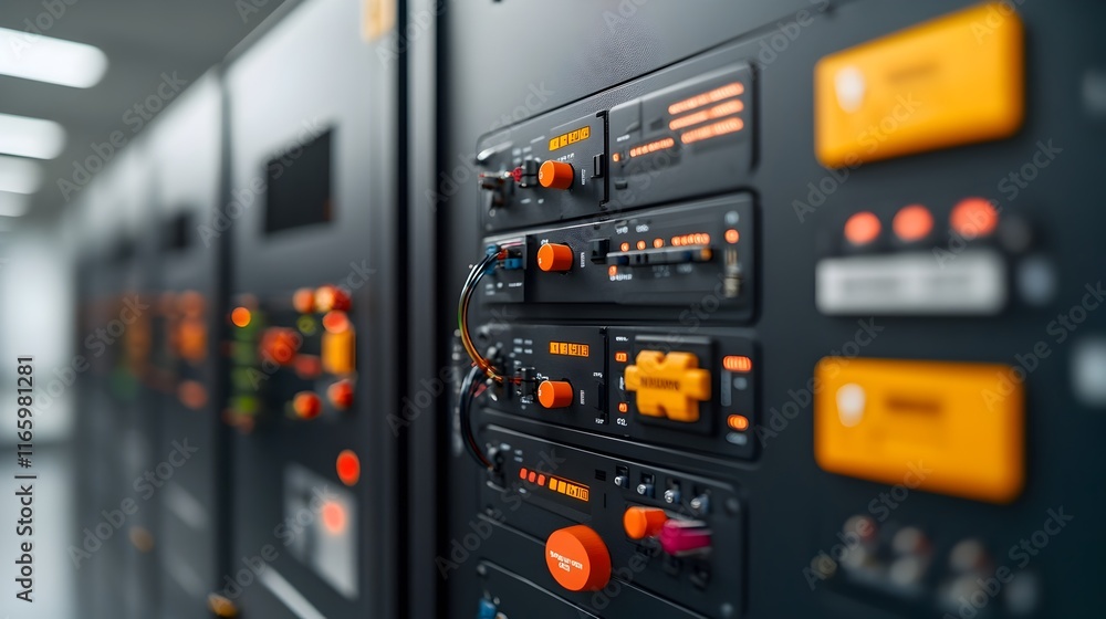 Poster quantum cryptographic center safeguarding data enabling secure communications and advancing post qua