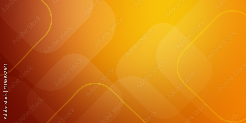 Poster orange abstract background design. abstract geometric layer for dynamic backdrop