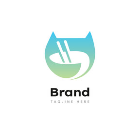 Food logo icon design template elements. Usable for Branding and Business Logos.

