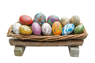 Colorful Hand-Painted Pebbles for Decoration